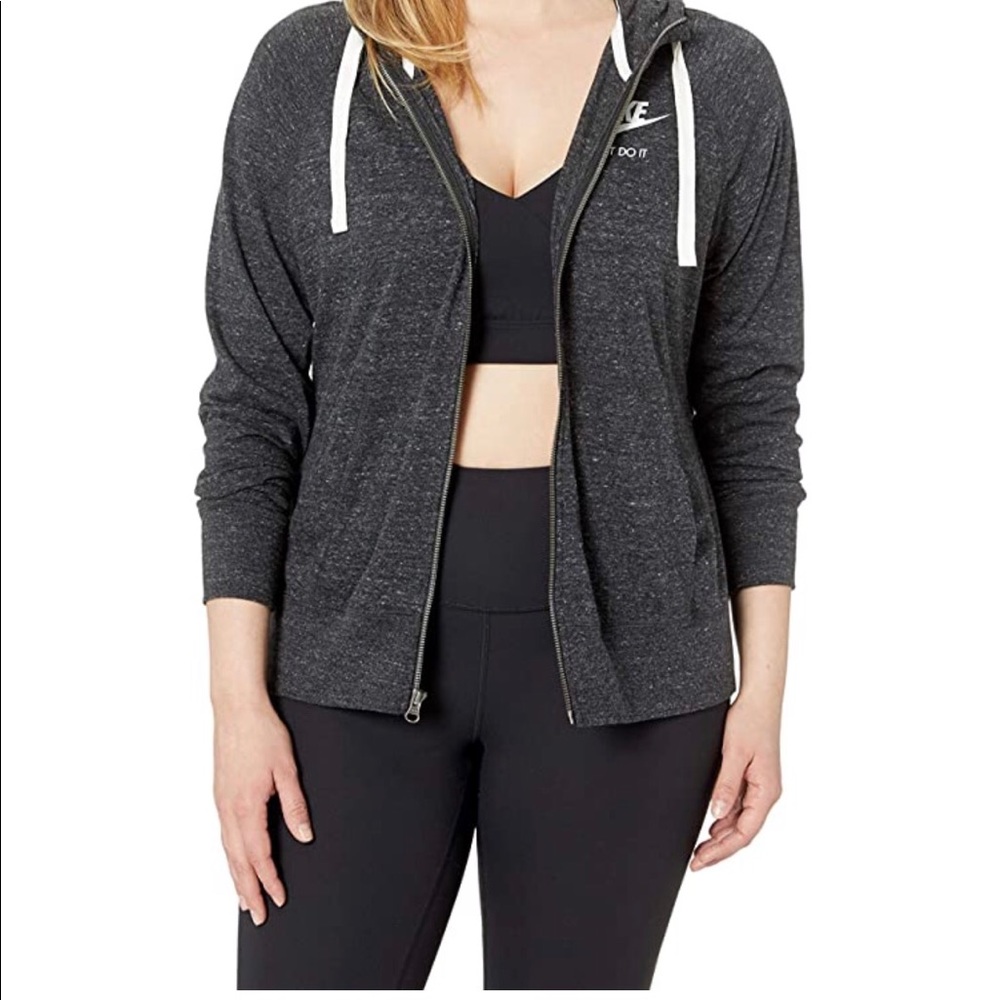 Nike Women Vintage Full Zip Hoodie - Picture 1 of 4